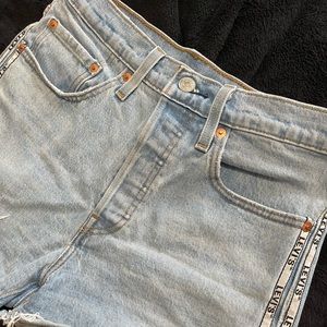 Levi 501 denim shorts